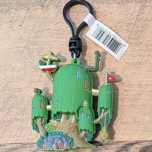 Adventure Time Treehouse Keychain Cartoon Network Monogram